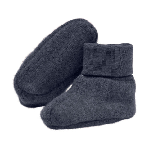 FIXONI Buciki niechodki wełna merino | Odyssey Gray Melange