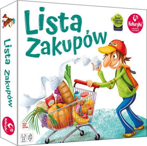 Kukuryku Lista zakupów | wiek 6+