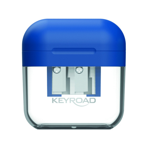 Temperówka plastikowa podwójna z pojemnikiem 1szt