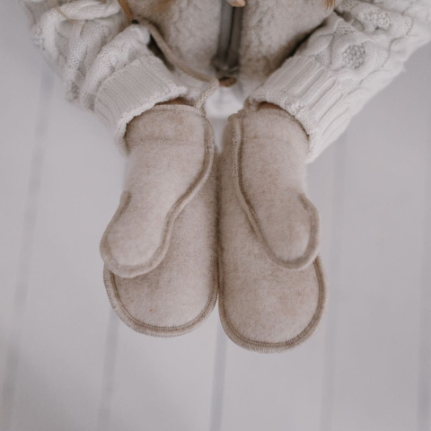 Zaffiro Rękawiczki dziecięce wełna premium 5m-2l Grey