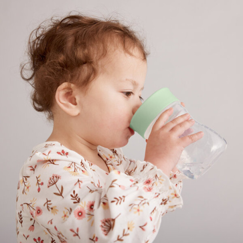 b.box Pokrywka do kubka treningowego | szałwiowa