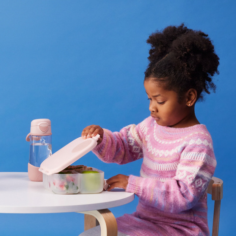 B.box Bidon Sportowa butelka tritanowa 450 ml | Blush Crush