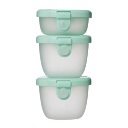 B.box Zestaw 3 pojemników na przekąski dla dzieci | Forest