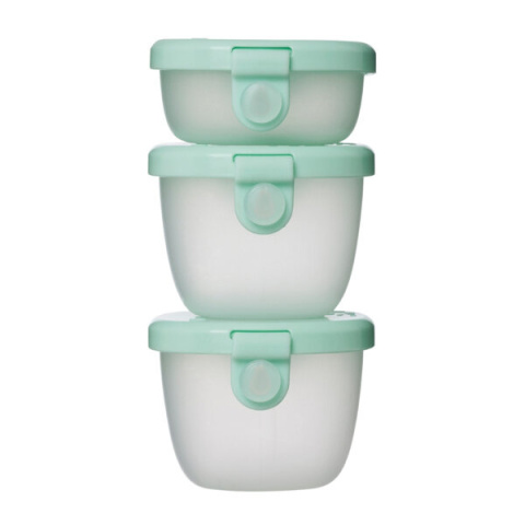 B.box Zestaw 3 pojemników na przekąski dla dzieci | Forest