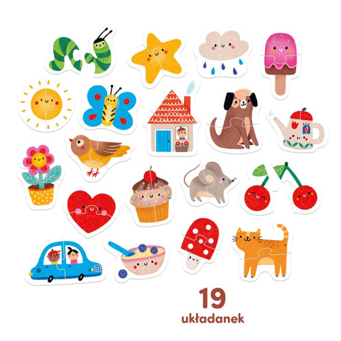 CzuCzu Moje pierwsze puzzle Do pary 15m+