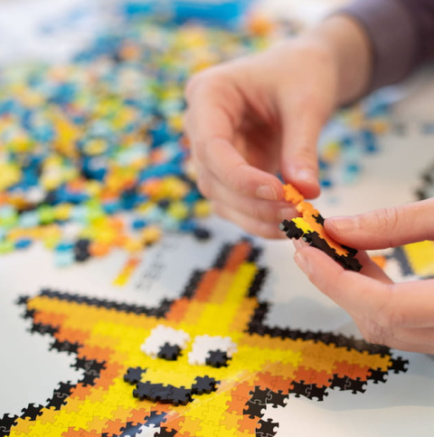Fat Brain Toys Puzzelki Puzzle  Pixelki Jixelz | Pod Wodą 1500 elementów