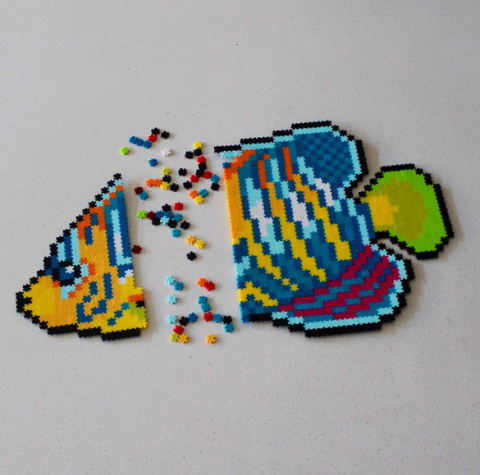 Fat Brain Toys Puzzelki Puzzle  Pixelki Jixelz | Pod Wodą 1500 elementów