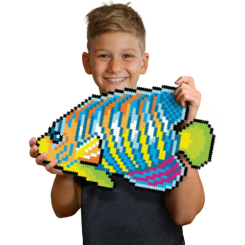 Fat Brain Toys Puzzelki Puzzle  Pixelki Jixelz | Pod Wodą 1500 elementów