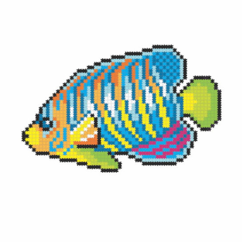 Fat Brain Toys Puzzelki Puzzle  Pixelki Jixelz | Pod Wodą 1500 elementów