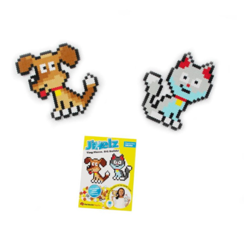Fat Brain Toys Puzzelki Puzzle  Pixelki Jixelz | Zwierzęta Domowe 700 elementów.