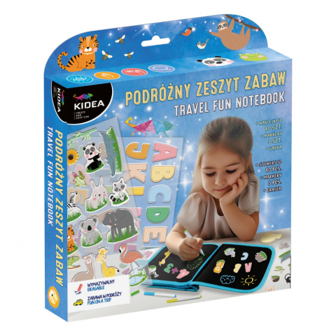 KIDEA Podróżny zestaw zabaw