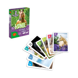 Karty Piotruś i pamięć Konie