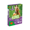 Karty Piotruś i pamięć Konie