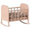 Maileg Kołyska z pościelą | jasny róż