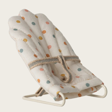 Maileg Leżaczek dla małych myszek i króliczków Babysitter | Multi dots