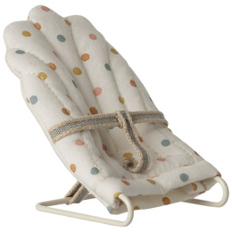 Maileg Leżaczek dla małych myszek i króliczków Babysitter | Multi dots