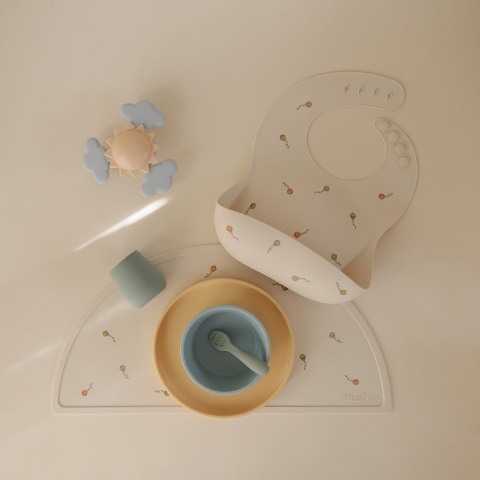 Mushie Śliniak Silikonowy - Latawce