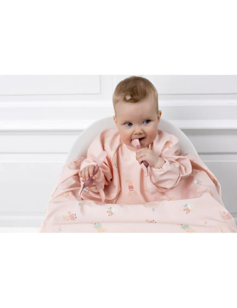 Bibado Wodoodporny śliniak z długim rękawem BLW Świnka Peppa