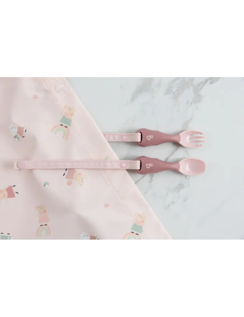 Bibado Wodoodporny śliniak z długim rękawem BLW Świnka Peppa