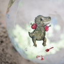 Filibabba Piłka plażowa Alfie | Dino Beach Confetti