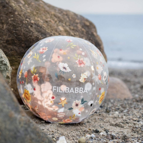 Filibabba Piłka plażowa Alfie | Ocean Blossom Confetti