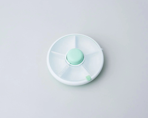 GOBE Snack spinner - pojemnik na przekąski | Mint Green