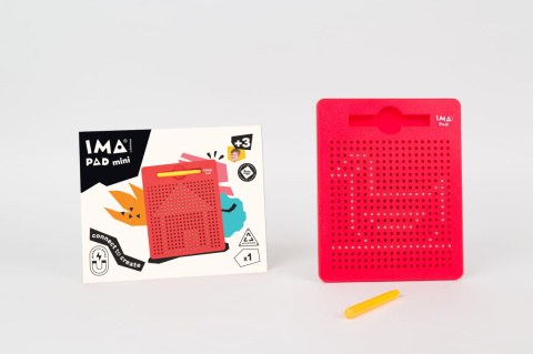 Imanix tablica magnet. IMAPAD MINI czerwona 350301