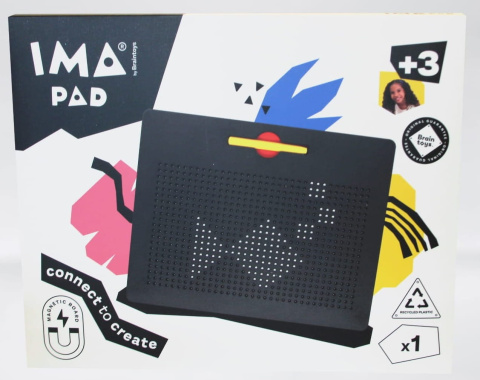 Imanix tablica magnet. IMAPAD czarna 350202