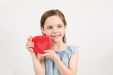 Imanix tablica magnetyczna POCKET RED APPLE 350403