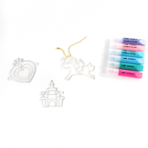 KIDEA Zawieszki Magic świecące w ciemności