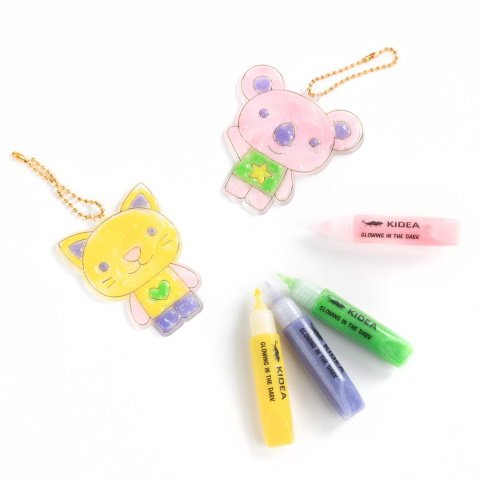 KIDEA Zawieszki Misie świecące w ciemności