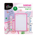 KIdea Kompaktowe stemple Słodziaki 6 kolorów