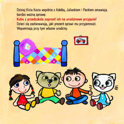 Kicia Kocia idzie na urodziny