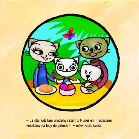 Kicia Kocia idzie na urodziny