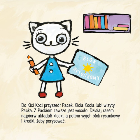 Kicia Kocia mówi: "Dzień dobry"