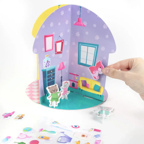 Kidea Domek 3D dla kotków