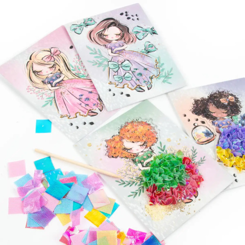 Kidea Stylistka zestaw kreatywny księżniczki