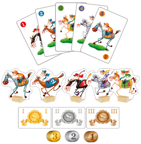 Kukuryku Galopem do mety Gra karciana 7+