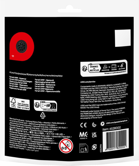LEGO Speed Champions Ferrari 499P - hipersamochód 30709