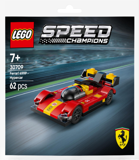 LEGO Speed Champions Ferrari 499P - hipersamochód 30709