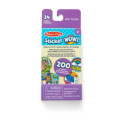 Melissa & Doug MINI Książeczka STICKER WOW z naklejkami zapasowymi 200szt | fioletowy