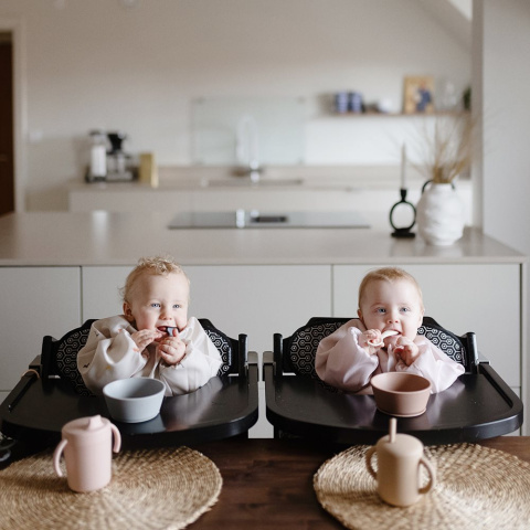 Mushie Łyżeczki Startowe – 2-pack | Natural/Shifting Sand