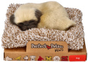 Perfect Petzzz Oddychający szczeniaczek piesek na legowisku Mops