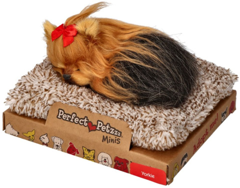 Perfect Petzzz Szczeniaczek piesek York na legowisku mały