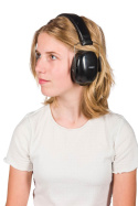 Dooky Słuchawki ochronne Junior - black 3+