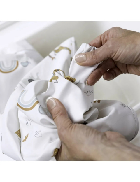 Bibado Wodoodporny śliniak z długim rękawem BLW Serengeti Spaghetti