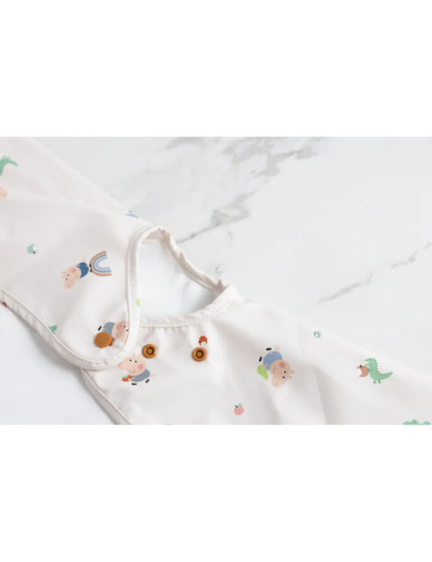 Bibado Wodoodporny śliniak z długim rękawem BLW Świnka Peppa George