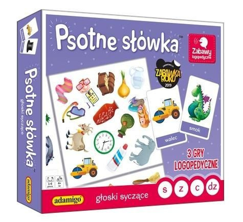 Adamigo Psotne słówka - głoski syczące