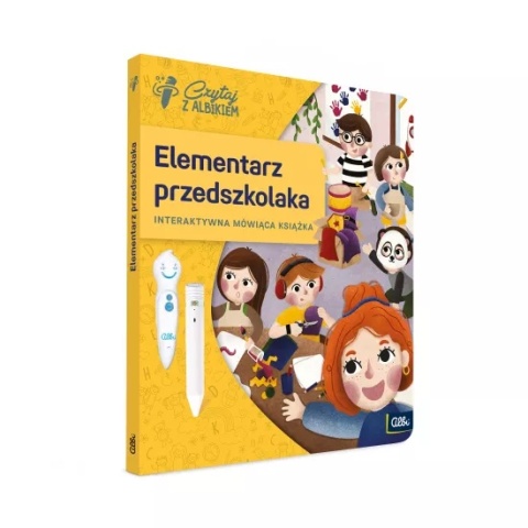 Albik Książka Elementarz przedszkolaka 3+ Czytaj z Albikiem