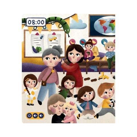 Albik Książka Elementarz przedszkolaka 3+ Czytaj z Albikiem